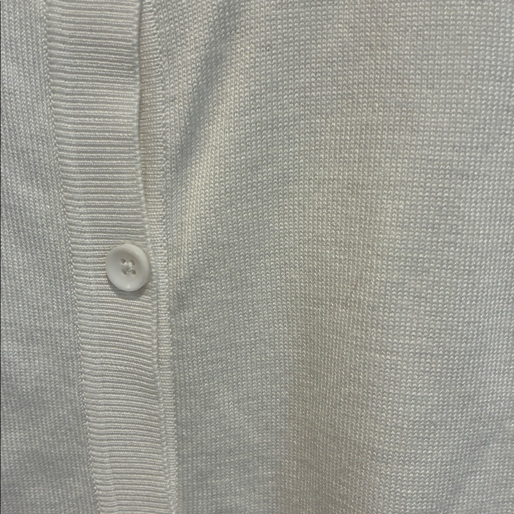 Cleo NWT White Knit Cardigan - Picture 4 of 5